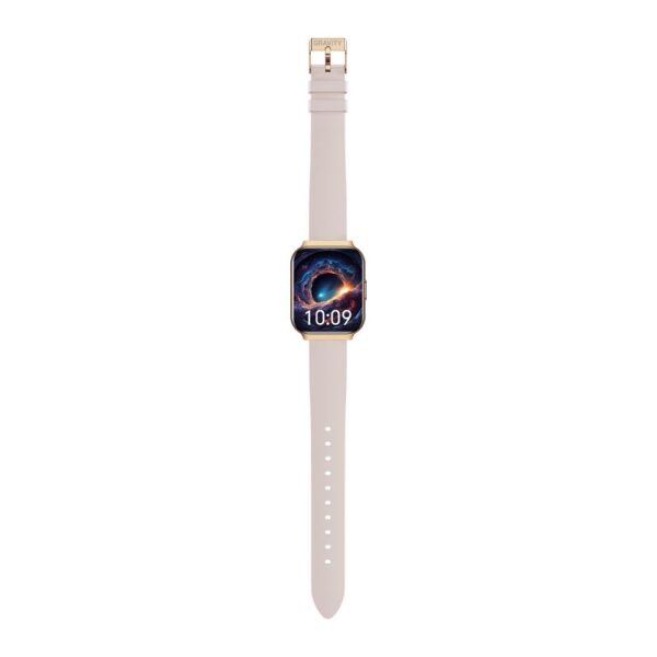Smartwatch Gravity Różowe Złoto Pasek + Bransoleta GT44-2