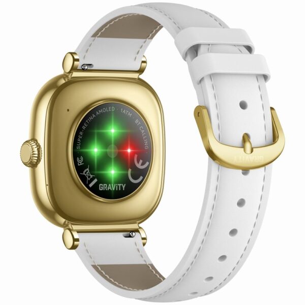 Smartwatch Gravity Złoty Bransoleta + Pasek GT32-2