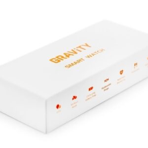 Smartwatch Gravity Czarny 2 Paski GT18-9