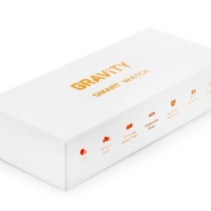 Smartwatch Gravity Czarny 2 Paski GT20-7