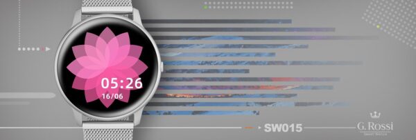 Dámské hodinky SMARTWATCH G.Rossi SW015-4 Pink Gold